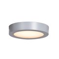 Access Lighting Strike 20, LED Flush Mount, Silver Finish, Acrylic Lens Acrylic 20800LEDD-SILV/ACR